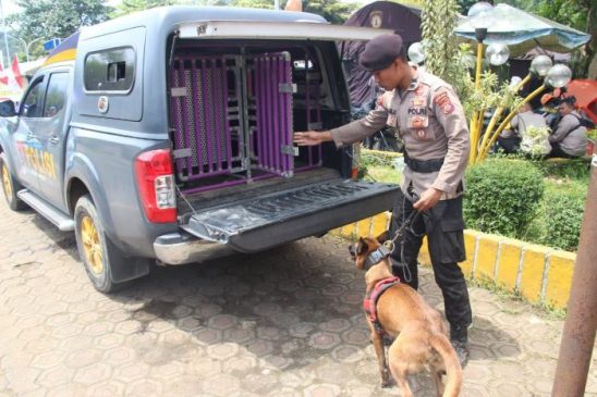 K9 Polri Kembali Diterjunkan untuk Mendukung Proses Pencarian Jenazah Korban Gempa Cianjur