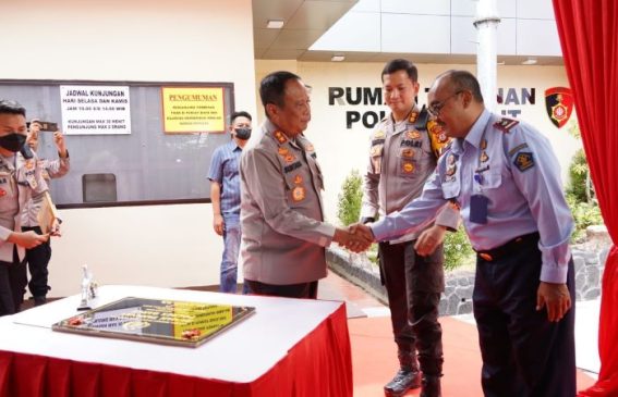 Kapolda Jabar Hadiri Peresmian Rumah Tahanan Polres Garut Polda Jabar