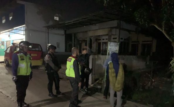 Pastikan Kondisi Keamanan, Polisi Lakukan Patroli di Pemukiman Korban Gempa Cianjur