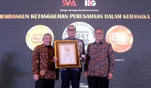 Penghujung Tahun 2022, bank bjb Dapatkan Penghargaan Sebagai Indonesia Most Trusted Companies