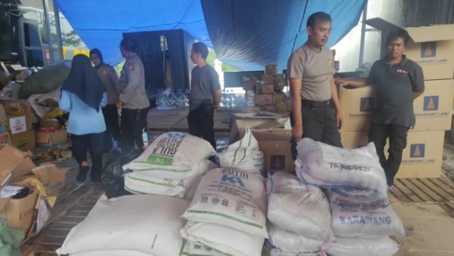 Polri Gencar Cek Ketersediaan Logistik untuk Korban Gempa Cianjur
