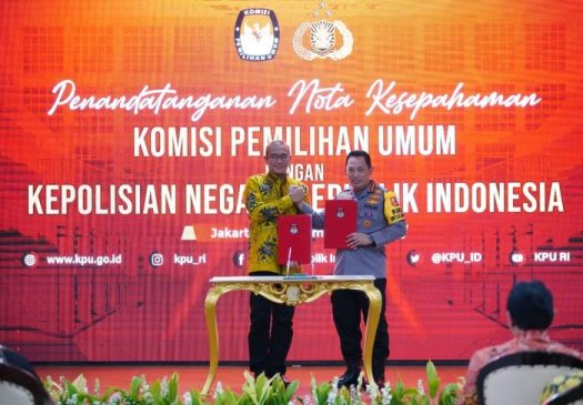 Polri MoU dengan KPU, Kapolri Tegaskan Jaga Persatuan Kesatuan di Pemilu 2024 Syarat Mutlak