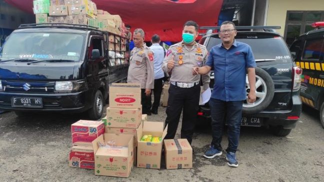 Polri Tak Henti Kirim Bantuan Sembako untuk Korban Gempa Cianjur