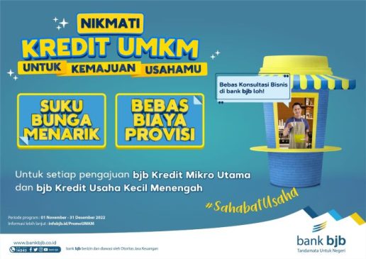 bank bjb Gagas Program Khusus UMKM, Pinjaman dengan Bunga Ringan