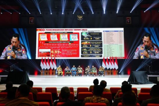 Kapolri di Rakornas Forkopimda: Beri Pendampingan Penggunaan Anggaran ke Pemda Hingga Kawal Inflasi