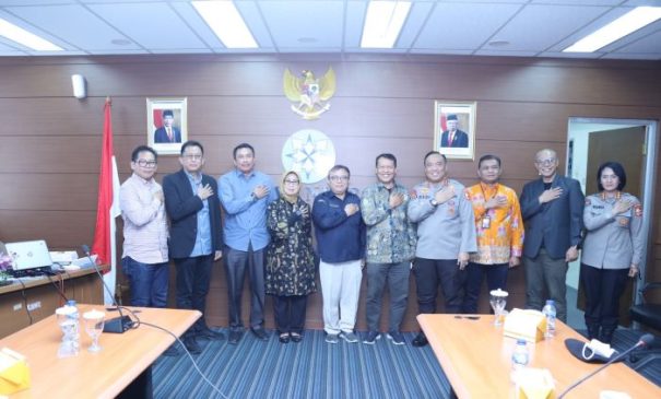 Polri, KPU, Bawaslu, KPI, PWI dan Dewan Pers Bertemu, Bahas Pencegahan Berita Hoax Jelang Pemilu 2024