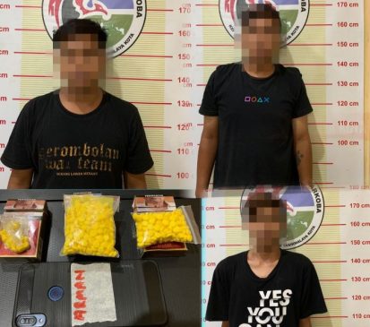 Tiga Pemuda Pengedar Hexymer, Diamankan Polisi di Tasikmalaya