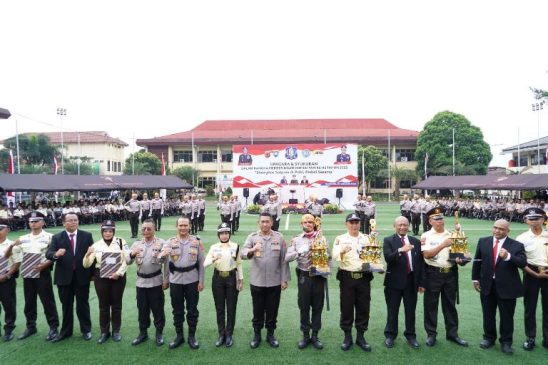 Wakapolda Jabar Pimpin Upacara dan Syukuran HUT Satpam ke-42 Tahun