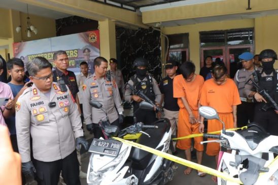 Polisi Amankan Pelaku Curanmor Lintas Daerah di Indramayu