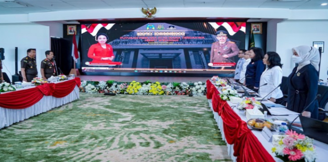 Ikuti Rakor di Kejati, Kadisdik Jabar Sampaikan Sistem Anti Bullying