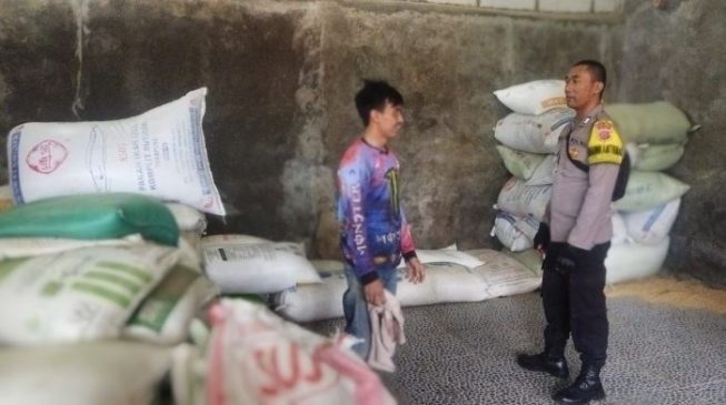 Upaya Jaga Ketahanan Pangan, Polisi Sambangi Pabrik Penggilingan Padi