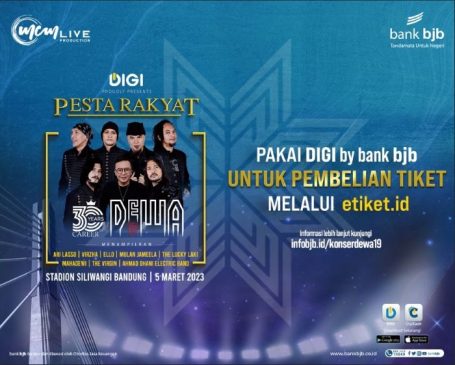bank bjb Bakal Suguhkan Aksi Panggung Dewa 19 Bulan Maret Mendatang di Bandung