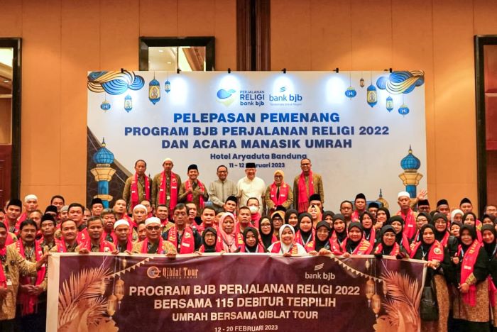 bjb Perjalanan Religi Tahun 2022, bank bjb Berangkatkan Umrah 112 Nasabah2