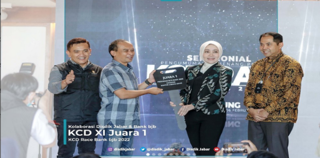 KCD Wilayah XI Raih Juara 1 Ajang ‘KCD Race Bank bjb Tahun 2022’