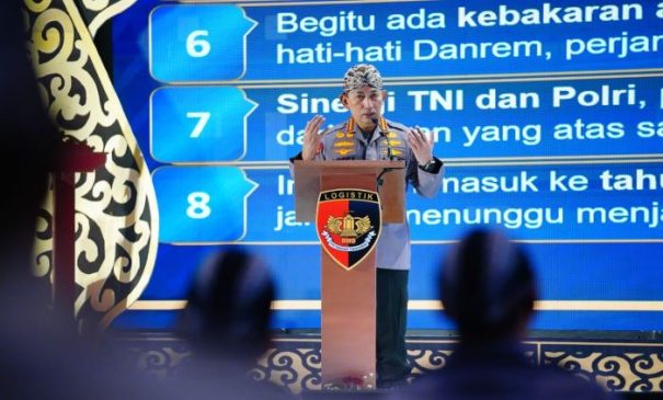 Kapolri  Listyo Sigit Tekankan Optimalisasi Fungsi Logistik untuk Kawal Kebijakan Pemerintah Hingga Amankan Pemilu