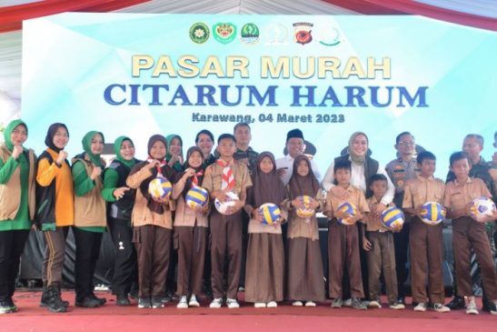 Kodam III Siliwangi Bersama Polda, Pemda, dan Pelaku Usaha Gelar Pasar Murah