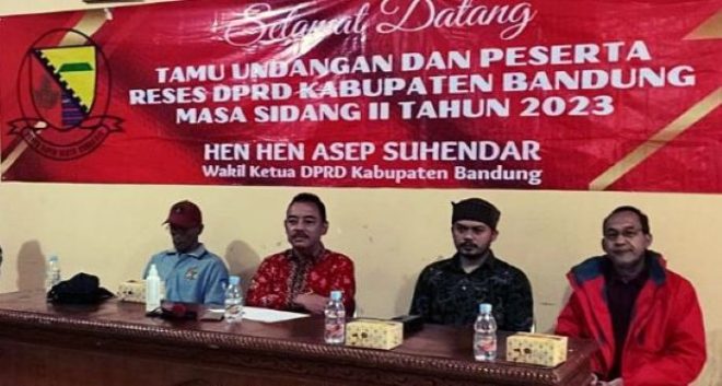 Laksanakan Reses, Hen Hen Asep Suhendar Soroti 4 Pilar Kebangsaan