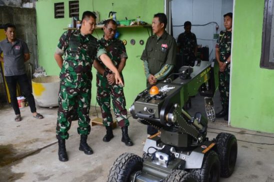 Pangdam III Siliwangi Tegaskan Robot Kalajengking Merupakan Teknologi Lokal Kemandirian Militer