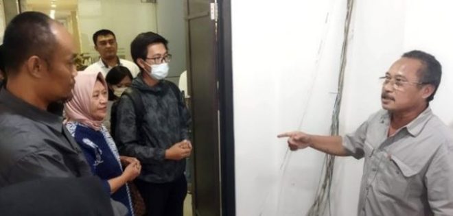 Pembangunan di Lingkungan DPRD Kabupaten Bandung Mengecewakan, Yanto Minta DPUTR Bertanggungjawab