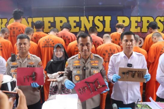 Selama Operasi Jaran Lodaya 2023, Polisi Ungkap 24 Kasus Curas, Curat Dan Curanmor di Cirebon