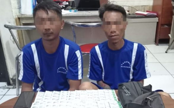 Edarkan Obat Berbahaya, Dua Pemuda di Kota Sukabumi Diciduk Polisi