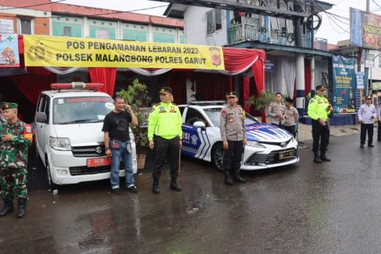 Kapolda Jabar Pantau Jalur Selatan dan Pos Pam Malangbong Polres Garut