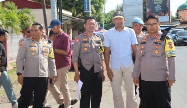 Polisi Monitoring Kesiapan Pengamanan Nadran Nelayan Karangsong 2023