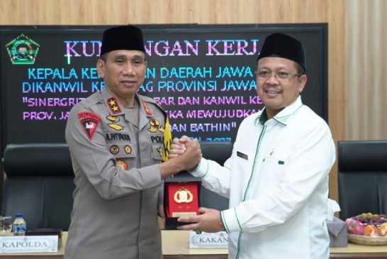 Tingkatkan Sinergitas, Kapolda Jabar Silaturahmi dengan Kemenag Jabar