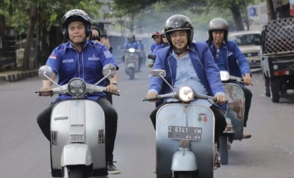 DPC Partai Demokrat Ciamis Daftarkan 50 Bacaleg ke KPU