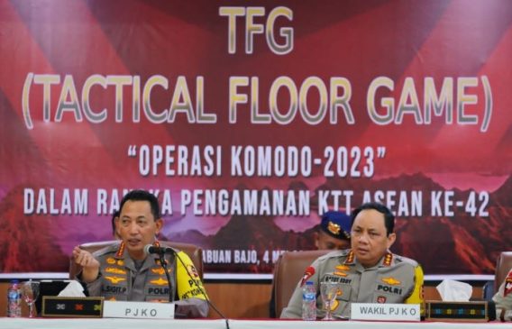 Gelar TFG, Kapolri Listyo Sigit Tekankan Personel Harus Pahami Tugas dan Cara Bertindak saat Amankan KTT ASEAN