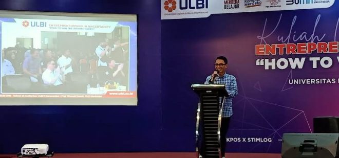 Komisaris Utama Bersama Dirut Pos Indonesia Hadiri Rangkaian Acara Dies Natalis ke-1 ULBI