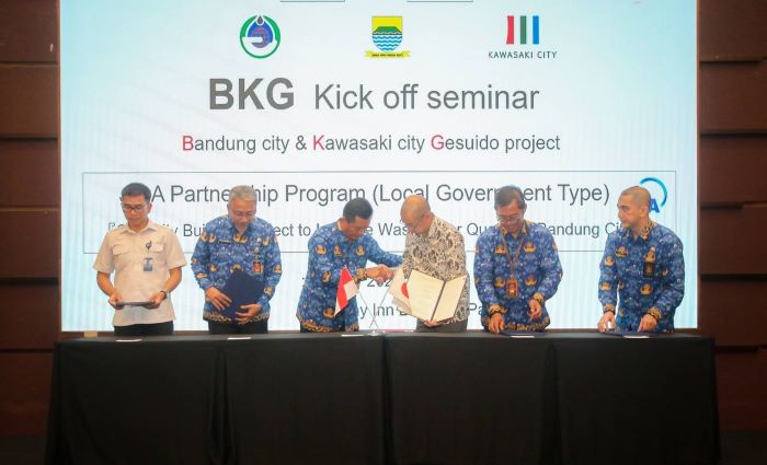 Kota Bandung-Kawasaki Kerjasama Tingkatkan SDM Pengolahan Air Limbah ...