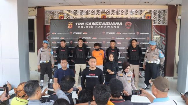 Residivis Curat Dibekuk Tim Taktis Sanggabuana Polres Karawang