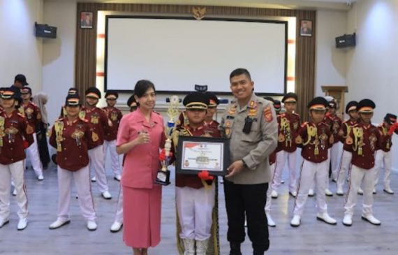 Kapolres Sukabumi Apresiasi Polisi Cilik Berprestasi