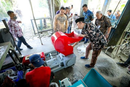 Pemkot Bandung Belajar ke Banyumas Soal Pengelolaan Sampah Manfaatkan Gibrik Mini