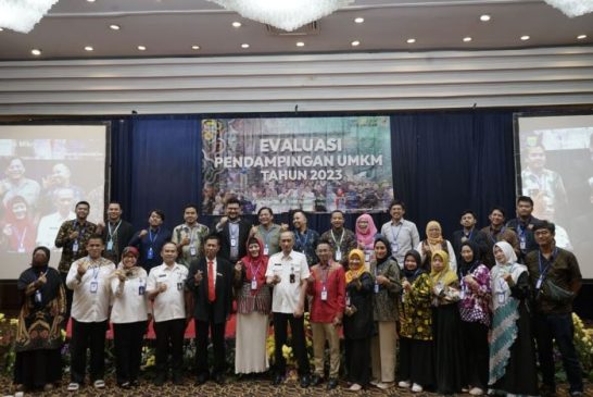 Puluhan Pelaku UMKM Kota Bandung Ikuti Evaluasi Pendampingan UMKM Tahun 2023