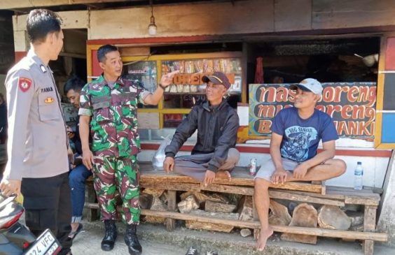 Sinergitas TNI-Polri Bewarakan Tindak Pidana Perdagangan Orang di Garut