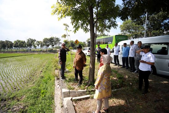 Komisi C DPRD Kota Bandung Tinjau Lahan TPST di Gedebage