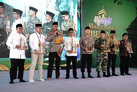 Wakili Kapolda, Dir Binmas Polda Jabar Hadiri Opening Ceremony Hijrahfest Bandung BEDAS