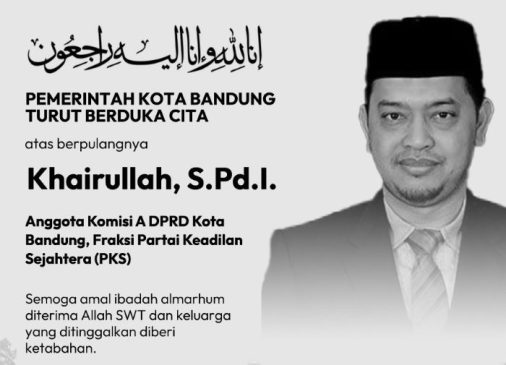 Pemkot Berduka, Anggota Komisi A DPRD Kota Bandung Khairullah Wafat