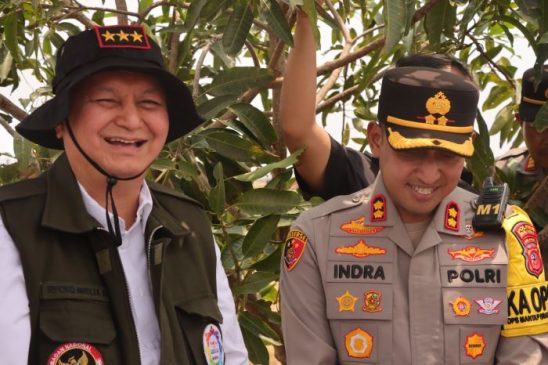 Kapolres Majalengka Dampingi Kunker Kepala BNPT RI di PG Jatitujuh