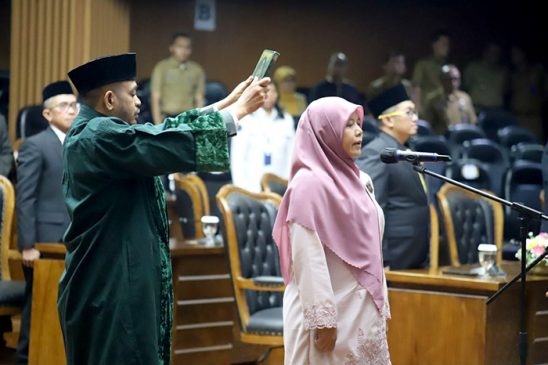 Resmi, Siti Marfu’ah Dilantik Jadi Anggota DPRD Kota Bandung Lewat Proses PAW