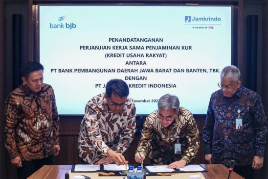 bank bjb-Jamkrindo Tandatangani Perjanjian Kerja Sama Penjaminan KUR