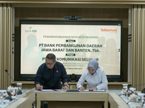 bank bjb – Telkomsel Tandatangani MoU Kerjasama Layanan Perbankan dan Telekomunikasi