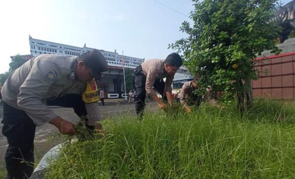 Polisi Wujudkan Lingkungan Kerja Bersih dengan Melaksanakan Korvei