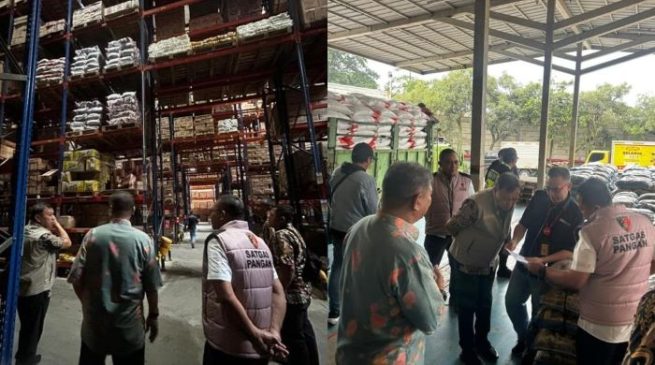 Satgas Pangan Polri dan Polda Jabar Cek Harga Komoditi Beras yang Mulai Turun