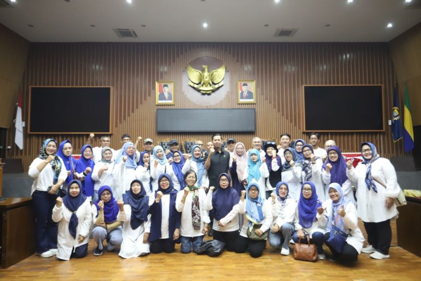 Andri Rusmana Terima Audiensi Paguyuban Pingpong Panghegar Permai, Bahas Sarana dan Prasarana