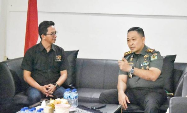 Dandim 0618/BS Gerudug PWI Pokja Kota Bandung, Ajak Bersama-Sama Perangi Berita Hoaks