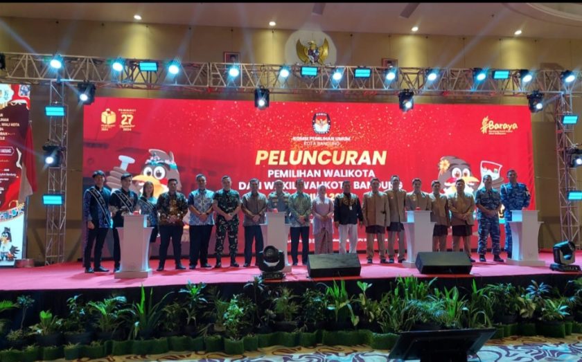 Resmi, KPU Kota Bandung Lumcurkan Tahapan Pilwalkot 2024