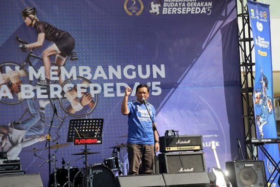 Ketua DPRD Kota Bandung Ajak Warga Budayakan Bersepeda Sejak Dini